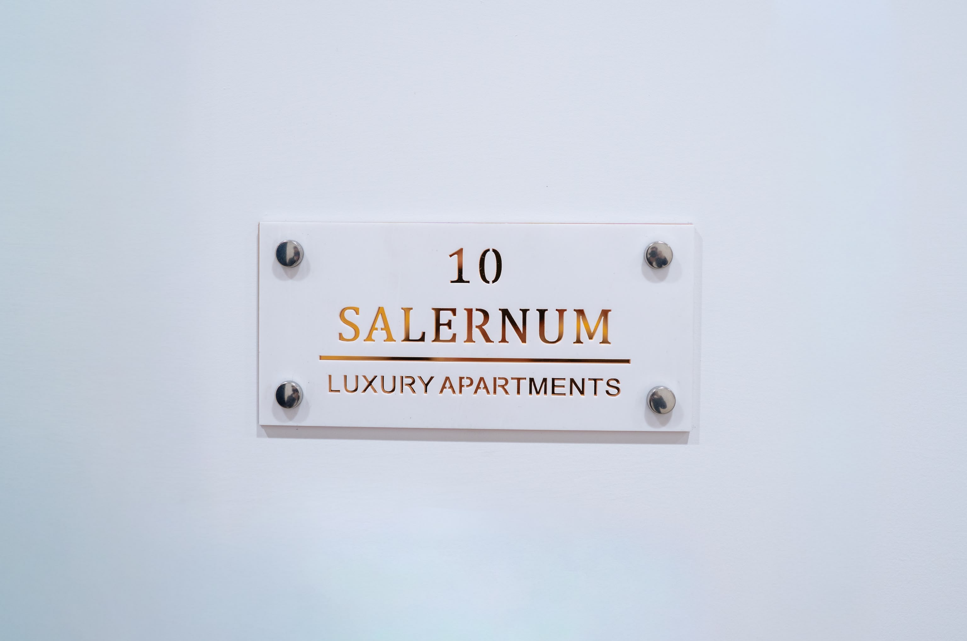 Bagno e dettagli della camera 10 Salernum